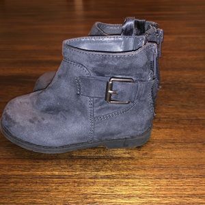 Grey Old Navy Ankle Boots